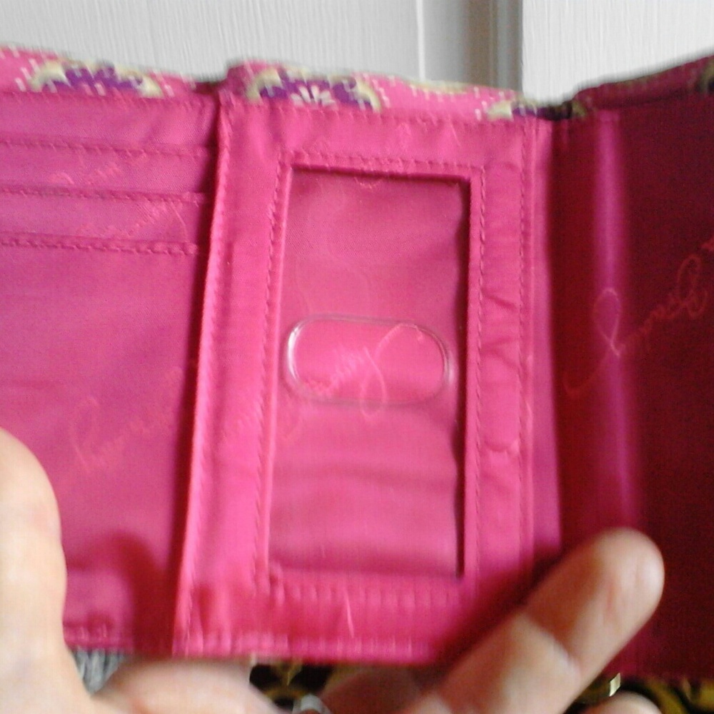 Vera Bradley purse and matching wallet - Picture 5 of 6